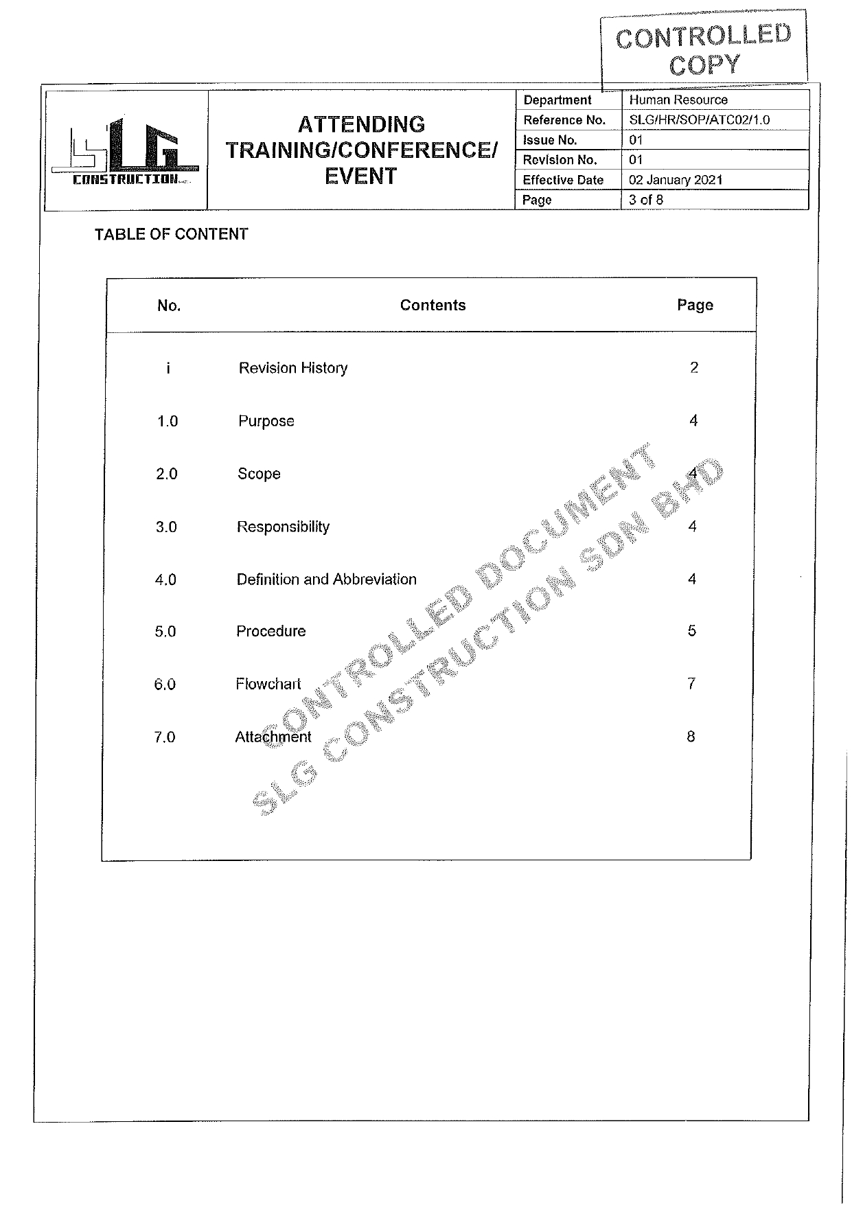 SLG-PRO-SOP Page 3